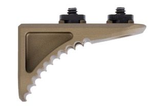 M-LOK compatible dark earth handstop.